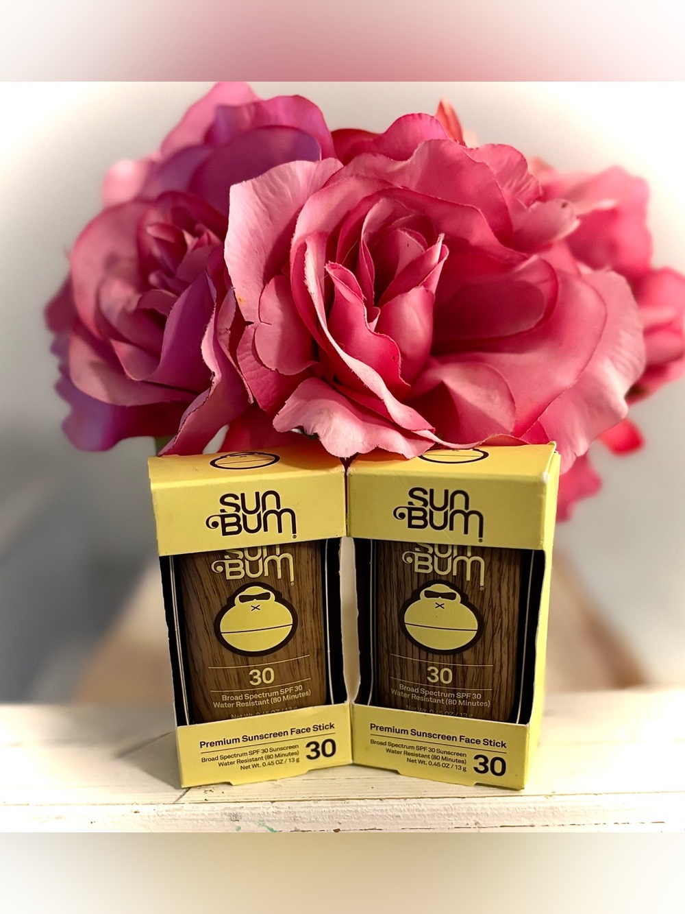 2pk Sun Bum Original SPF 30 Sunscreen Face Stick NWT